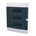 Quadro elettrico da parete centralino 36 moduli 3x12 DIN box scatola IP40 per interruttori magnetotermici differenziali