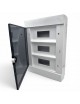 Quadro elettrico da parete centralino 36 moduli 3x12 DIN box scatola IP40 per interruttori magnetotermici differenziali