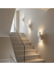 Applique led intrecciato tortora beige bianco 6W lampada da parete luce naturale bianca calda per camera soggiorno bagno ufficio