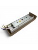 Applique da parete LED 15W tortora sabbia bianco lampada moderna rettangolare con luce sopra e sotto per interni