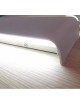 Applique da parete LED 15W tortora sabbia bianco lampada moderna rettangolare con luce sopra e sotto per interni
