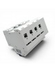 Interruttore Magnetotermico Differenziale RCBO Elettronico JEL4A 6kA 2P 30mA per Guida DIN