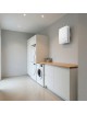 Aspiratore ventola aspirazione da bagno cucina Ø100mm 14W bianco