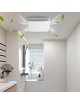 Aspiratore ventola aspirazione da bagno cucina Ø100mm 14W bianco