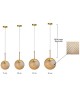 Lampadario a sospensione E27 oro con sfera ambra 15 20 25 30 cm lampada moderno elegante per camera cucina soggiorno 