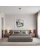 Lampadario a sospensione oro con sfera ambra 15 20 25 30 cm E27 lampada moderno elegante per camera cucina soggiorno