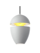 Lampadario a sospensione led da comodino ovale oro nero bianco lampada applique sospeso luce bianca naturale calda