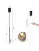 Lampadario a sospensione led da comodino a goccia oro grigio antracite lampada applique sospeso luce bianca naturale calda
