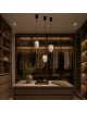 Lampadario a sospensione led da comodino ovale oro nero bianco lampada applique sospeso luce bianca naturale calda
