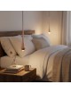 Lampadario a sospensione led da comodino a goccia oro grigio antracite lampada applique sospeso luce bianca naturale calda