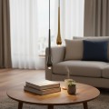 Lampadario a sospensione led da comodino a goccia oro grigio antracite lampada applique sospeso luce bianca naturale calda
