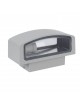 Applique a parete da esterno attacco E27 doppia luce sopra e sotto nero grigio bianco