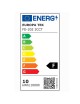 Applique da parete per esterno led 10W nero doppia luce sopra e sotto lampada rettangolare moderno balcone terrazzo giardino