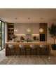Lampadario a sospensione E27 oro con sfera ambra 15 20 25 30 cm lampada moderno elegante per camera cucina soggiorno 