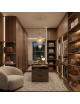 Lampadario a sospensione E27 oro con sfera ambra 15 20 25 30 cm lampada moderno elegante per camera cucina soggiorno 