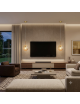 Lampadario a sospensione E27 oro con sfera ambra 15 20 25 30 cm lampada moderno elegante per camera cucina soggiorno 