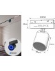Altoparlante per binario magnetico 48V cassa bluetooth 20W speaker diffusore audio nero