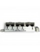 Partitore Sdoppiatore TV SAT 2 4 Vie con Passaggio Corrente Continua CC Splitter Segnale Antenna e Decoder