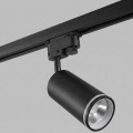 Faretto faro proiettore led per binario monofase con attacco GU10 orientabile nero