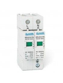 Scaricatore di Sovratensione SPD-B40 1P+N 40kA 275V per Quadro Elettrico Guida DIN