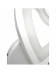 Applique da parete led cuore bianco lampada design moderno luce per cameretta bambini camera bambina