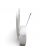 Applique da parete led cuore bianco lampada design moderno luce per cameretta bambini camera bambina