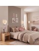 Applique da parete led cuore bianco lampada design moderno luce per cameretta bambini camera bambina