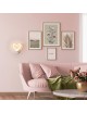Applique da parete led cuore bianco lampada design moderno luce per cameretta bambini camera bambina