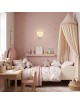 Applique da parete led cuore bianco lampada design moderno luce per cameretta bambini camera bambina