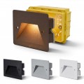 Segnapasso led incasso 3W per cassetta scatola 503 220V applique luce per esterno lampada parete