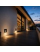 Segnapasso led incasso 3W per cassetta scatola 503 220V applique luce per esterno lampada parete