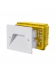 Segnapasso led incasso 3W per cassetta scatola 503 220V applique luce per esterno lampada parete