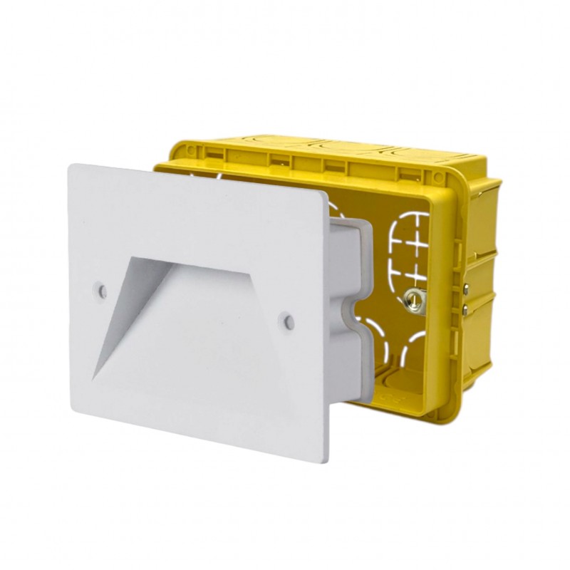 Segnapasso led incasso 3W per cassetta scatola 503 220V applique luce per esterno lampada parete