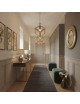 Lampadario a sospensione cubo E27 pendente cubico design moderno portalampada geometrico in metallo bianco nero tortora 