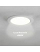 Plafoniera led 12w tondo faretto da soffitto pannello a parete luce naturale 4000k