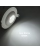 Faretto led cob 7w orientabile tondo 220V ghiera bianco da incasso cartongesso luce fredda naturale calda