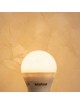 X10 Lampadina led E27 bulbo A60 9w luce bianca naturale calda Mapam