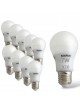 X10 lampadina led E27 bulbo A55 7W luce bianca naturale calda Mapam