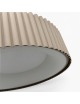 Plafoniera LED da soffitto moderna 30W con telecomando lampadario rotondo tortora lampada luce per soggiorno camera da Letto 