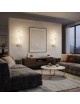 Applique led da parete 18W a spirale moderno lampada per camera soggiorno luce naturale