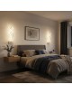 Applique led da parete 18W a spirale moderno lampada per camera soggiorno luce naturale