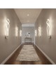 Applique led da parete 18W a spirale moderno lampada per camera soggiorno luce naturale