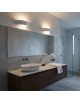 Applique LED da parete 8W con cerchio nero bianco lampada moderno per camera soggiorno bagno
