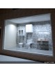 Pannello rotondo led 3w acciaio satinato nichel slim faretto incasso Downlight luce bianca