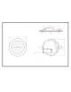 Pannello led rotondo acciaio satinato nickel slim12w ip20 incasso faretto completo driver luce calda naturale fredda Downlight