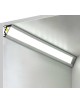 Profilo Alluminio 2M per Strisce Strip LED Barra Rigida ANGOLARE Copertura Opaco