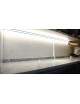 Profilo Alluminio 2M per Strisce Strip LED Barra Rigida ANGOLARE Copertura Opaco