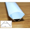 Profilo Alluminio angolare grande a plafoniera Strisce Strip LED Barra Rigida