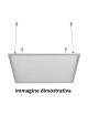 Filo cavo acciaio inox per sospensione plafoniera lampadario pannello sospeso