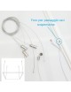 Pannello led telaio luminoso cornice 60x60 48W 5700 lm lampadario sospensione